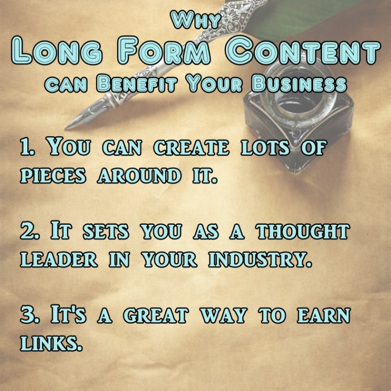 #MarketingNerds: Benefits of Long Form Content | SEJ