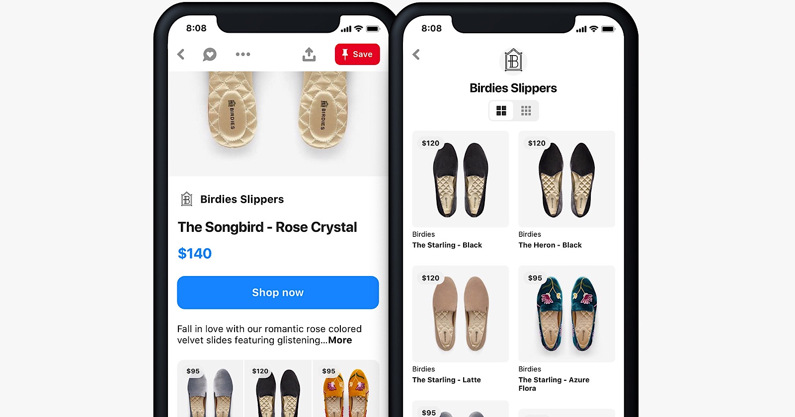 Pinterest Adds a Shopping Section to its Home Feed