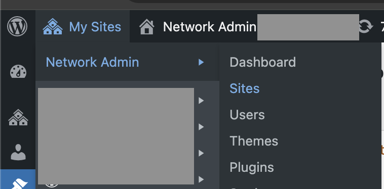 add-new-sites wp multisite