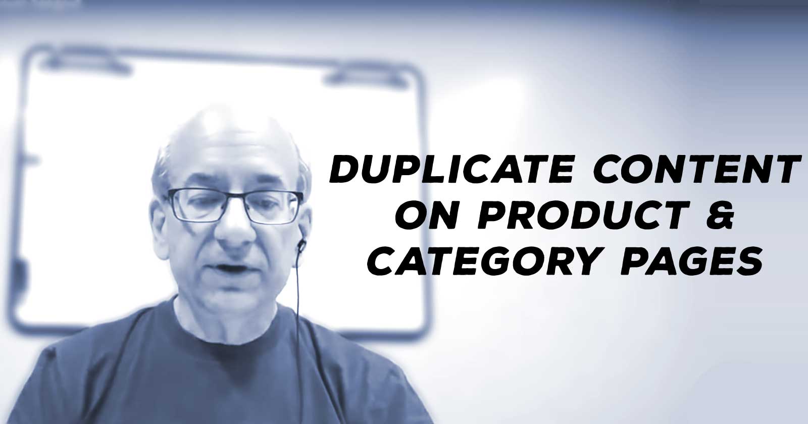 Illustration of what constitutes duplicate content posted by John Mueller on Twitter.