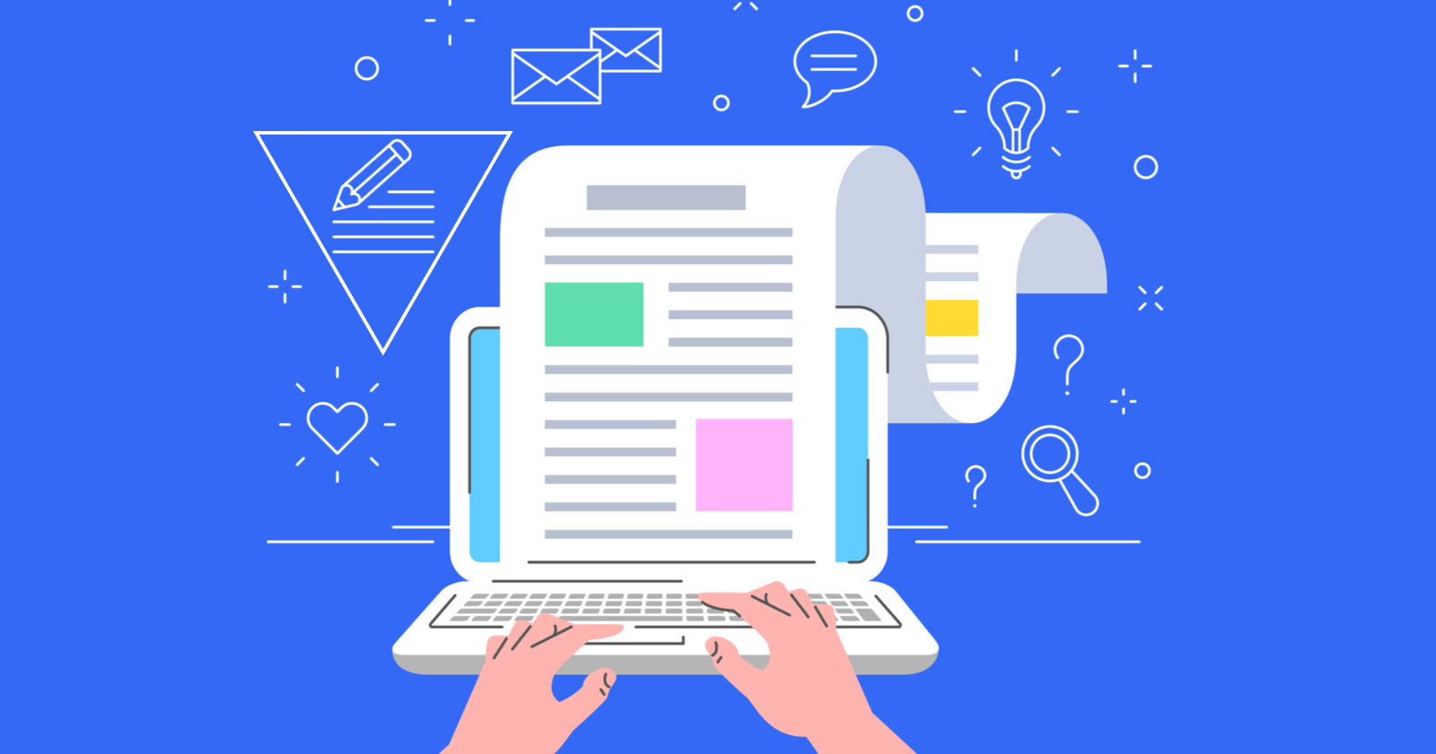 How to Use The Inverted Pyramid for SEO Copywriting