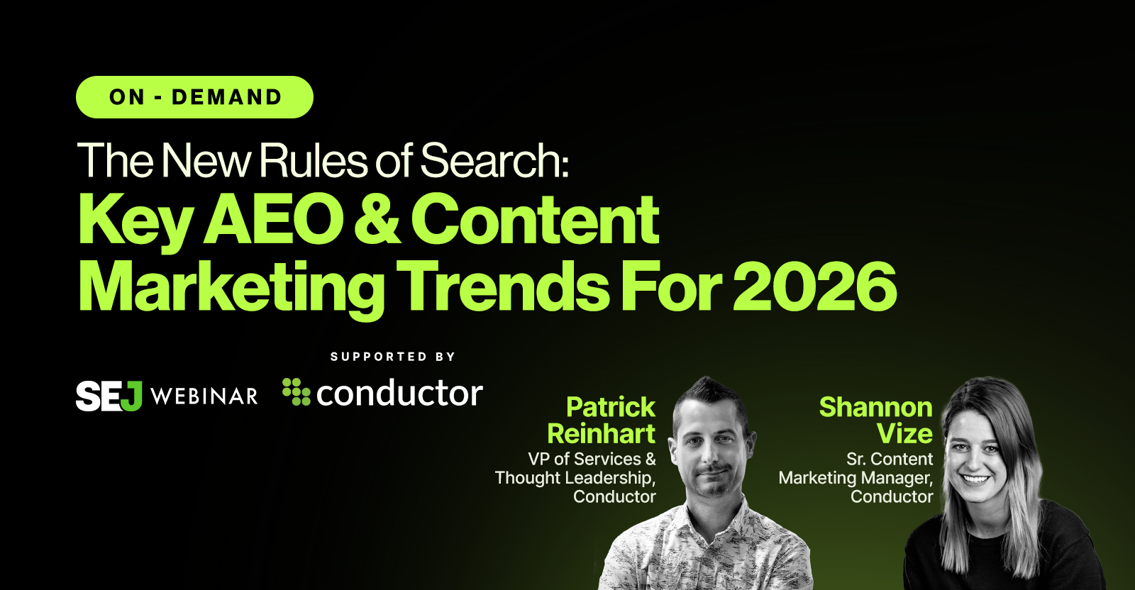 The New Rules of Search: Key AEO & Content Trends for 2026