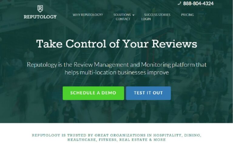Using Reputology for reputation management.