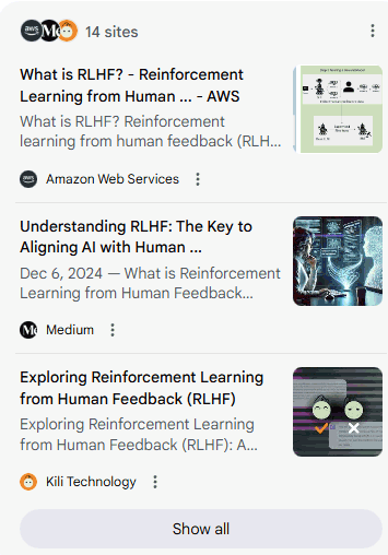 Screenshot shows links to Amazon Web Services, Medium, and Kili Technology